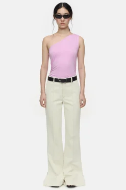 CLOSED T-Shirts>Asymmetrische Bovenkant Roze Pony