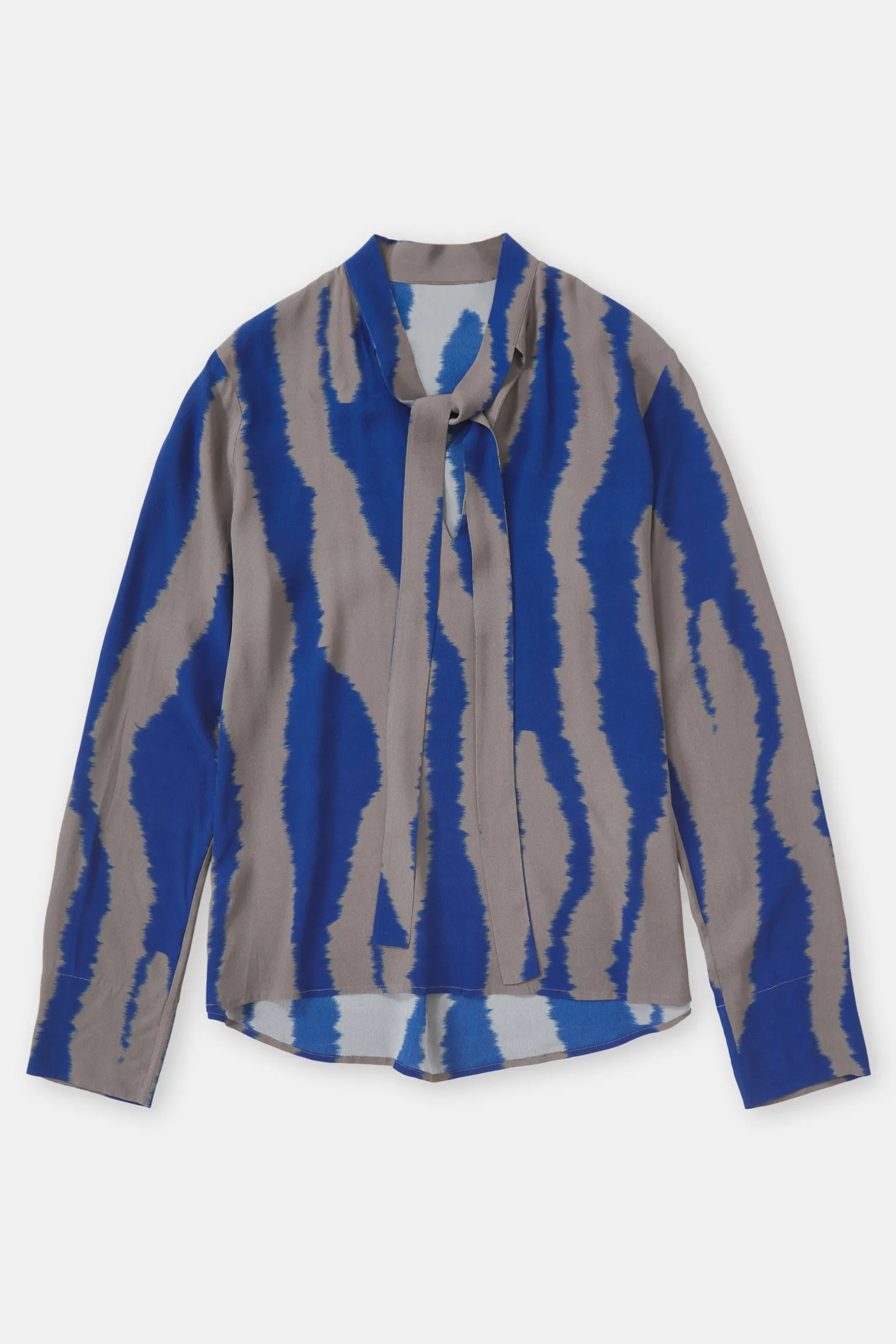 CLOSED Overhemden En Blouses>Bedrukte Blouse Voor Altijd Blauw