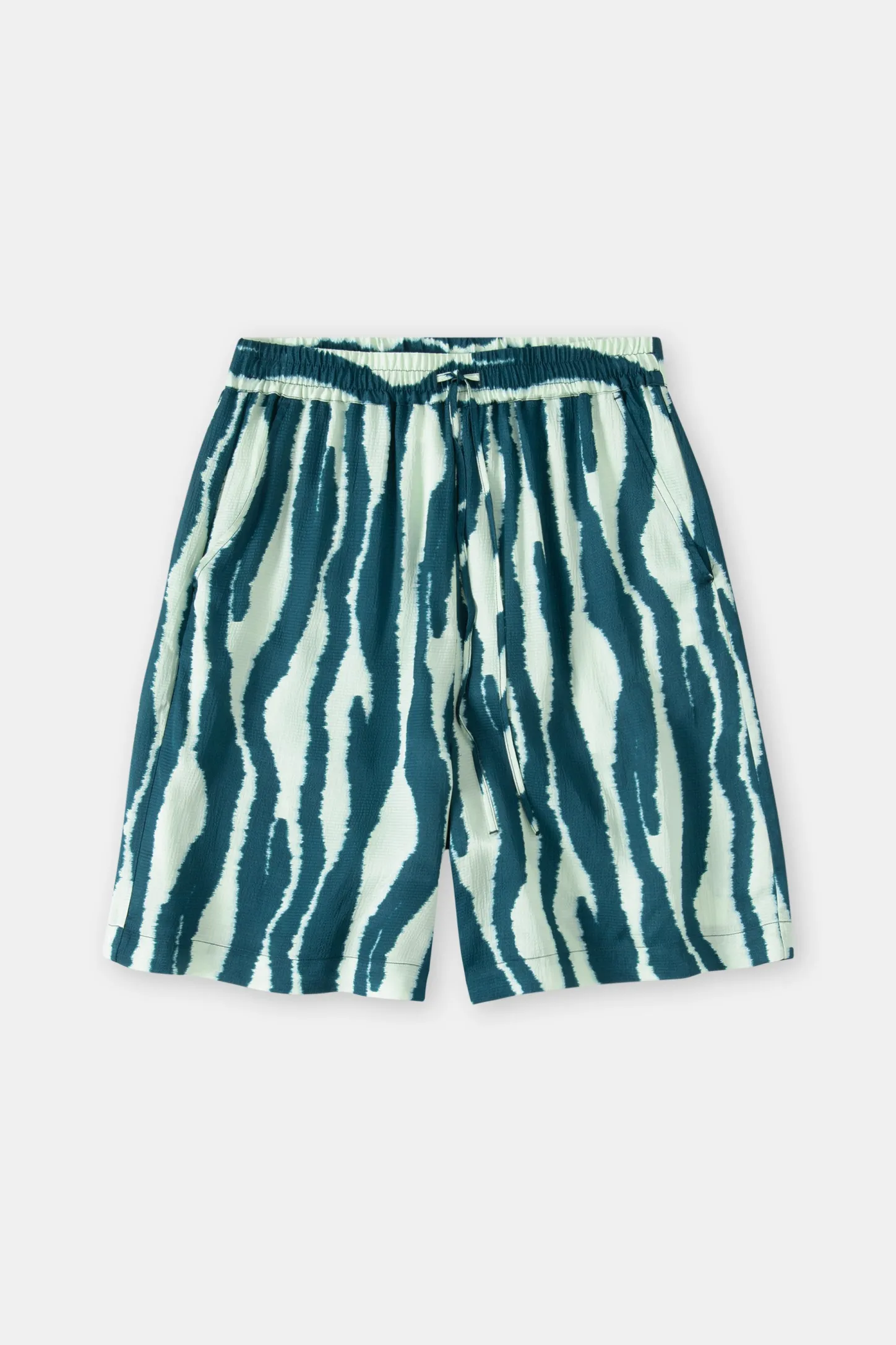 CLOSED Korte Broek>Bermudashort Met Print Middernacht Meer