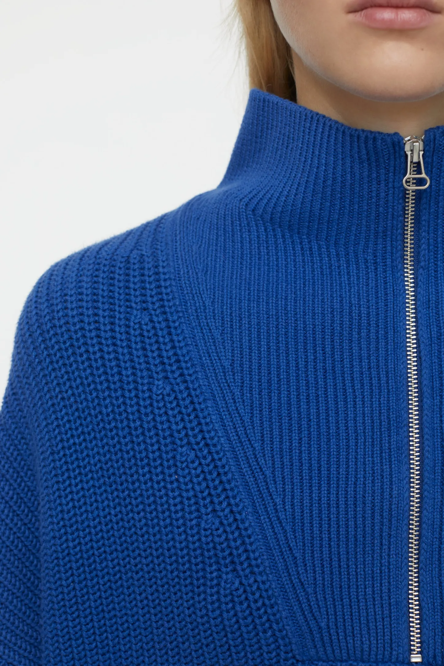 CLOSED Breisels>Bijgesneden Troyer Voor Altijd Blauw