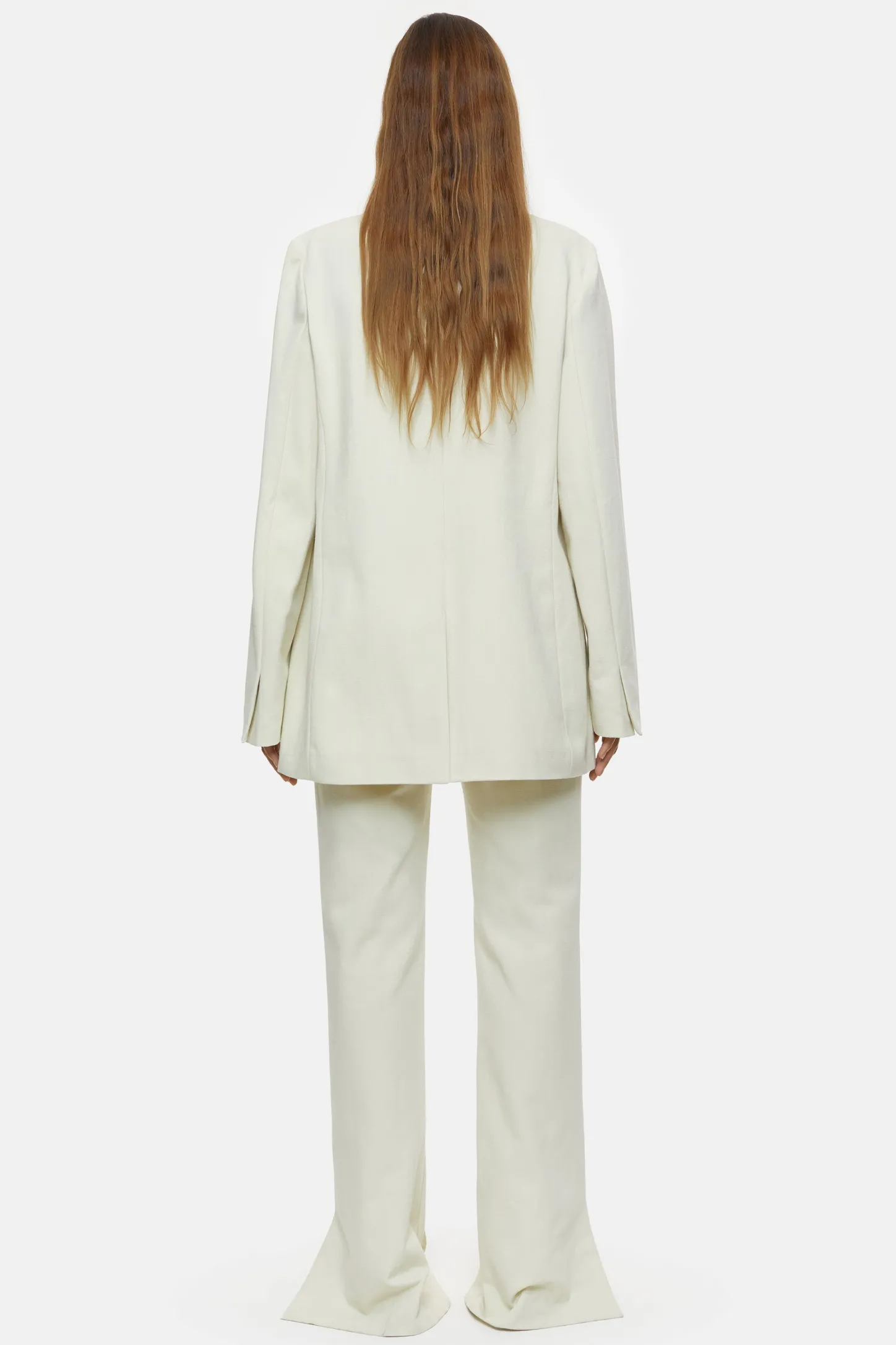 CLOSED Blazers>Biologische Katoenen Blazer Ivoor