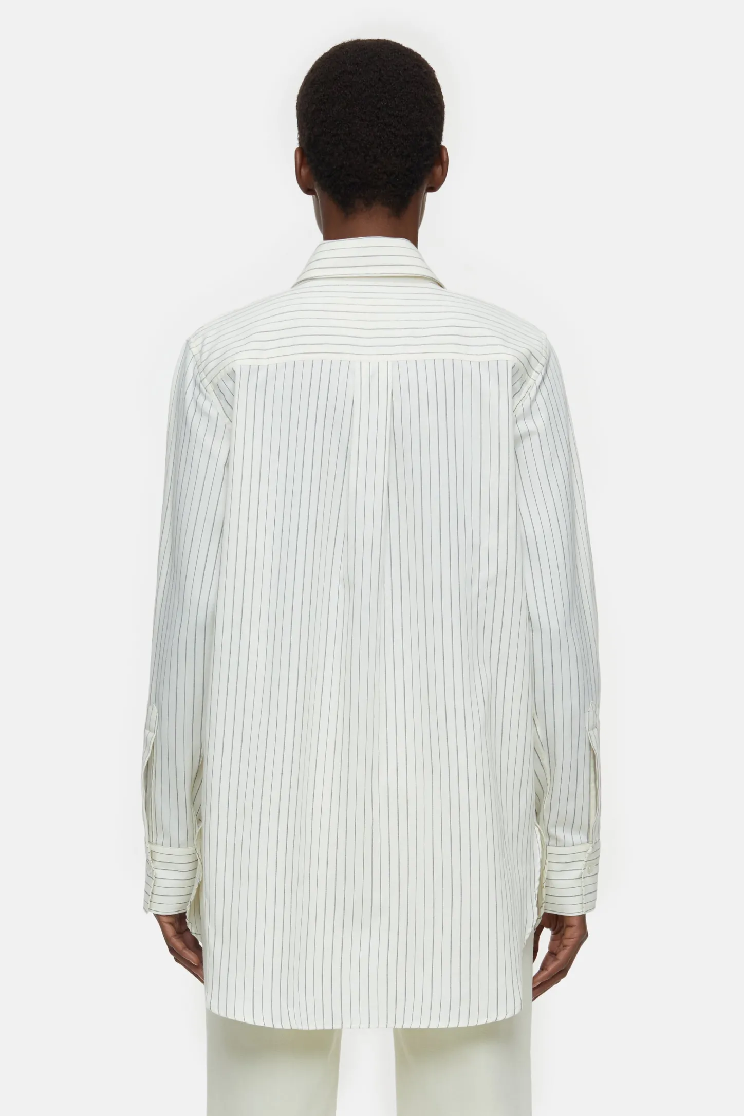 CLOSED Overhemden En Blouses>Bluse Uit Baumwoll-Mix Ivoor