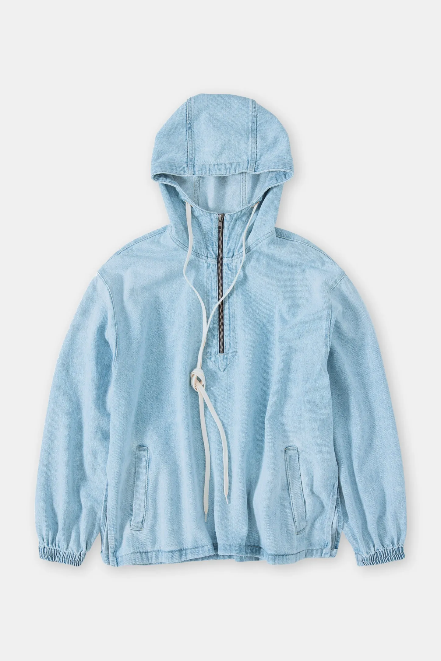 CLOSED Jassen En Jassen>Denim Hoodie Lichtblauw