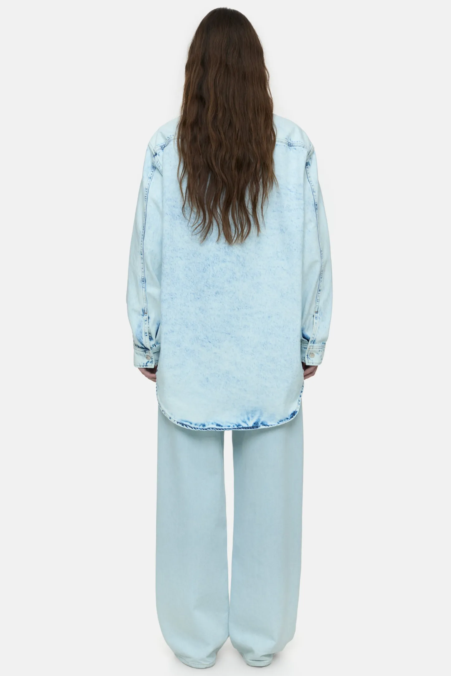 CLOSED Jassen En Jassen>Denim Overhemd Extreem Licht