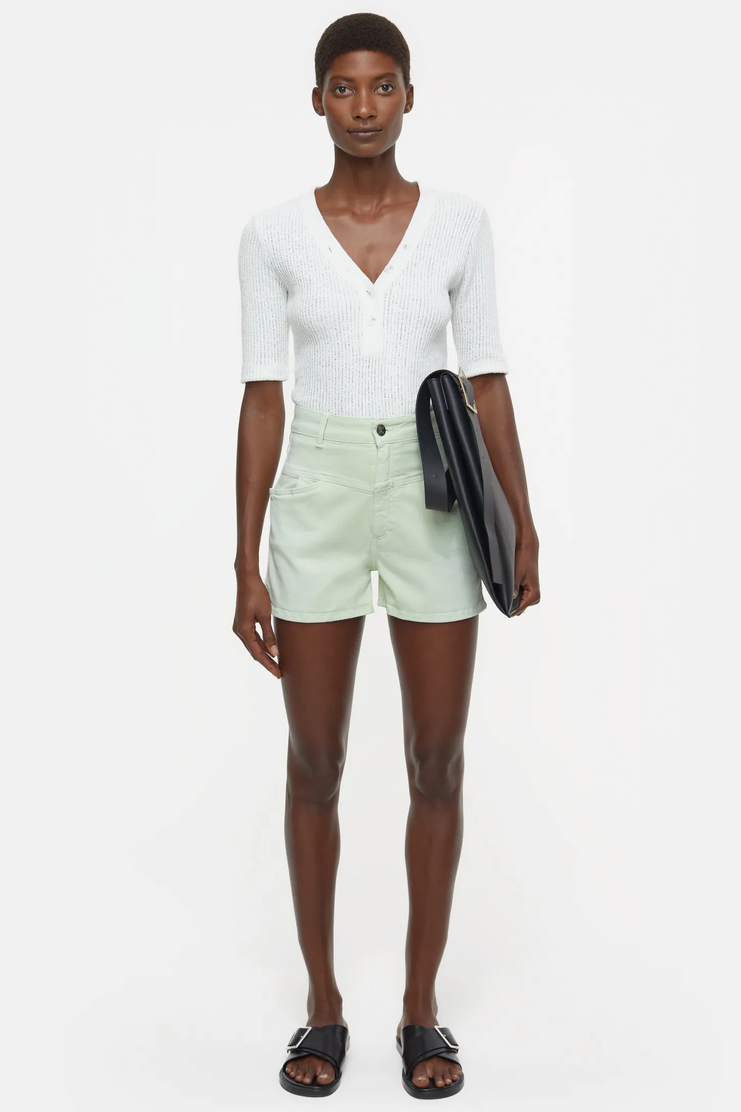 CLOSED Korte Broek>Denim Shorts - Stijlnaam Jocy-X Limonatta