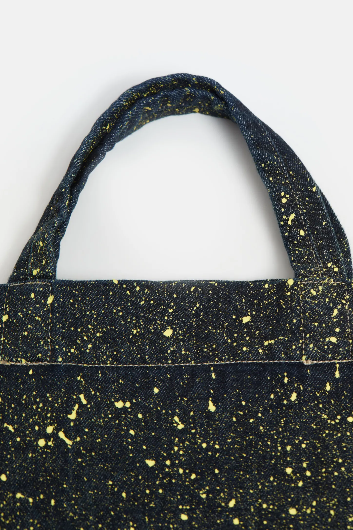 CLOSED Tassen>Denim Tasje Met Kleurspatten Primair Geel