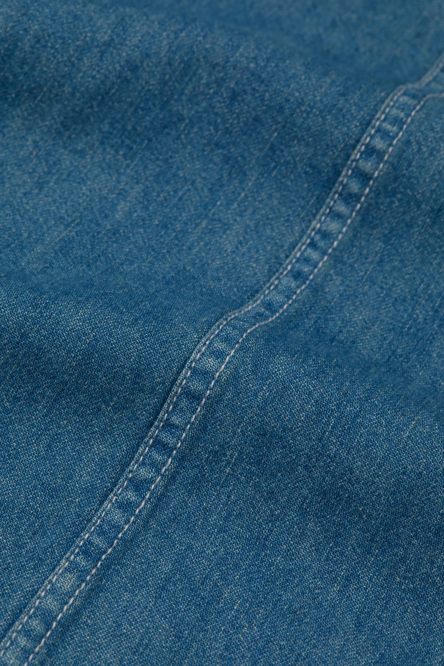 CLOSED Rokken>Denim Wikkelrok Midden Blauw