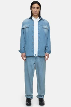 CLOSED Overhemden>Denimoverhemd Midden Blauw