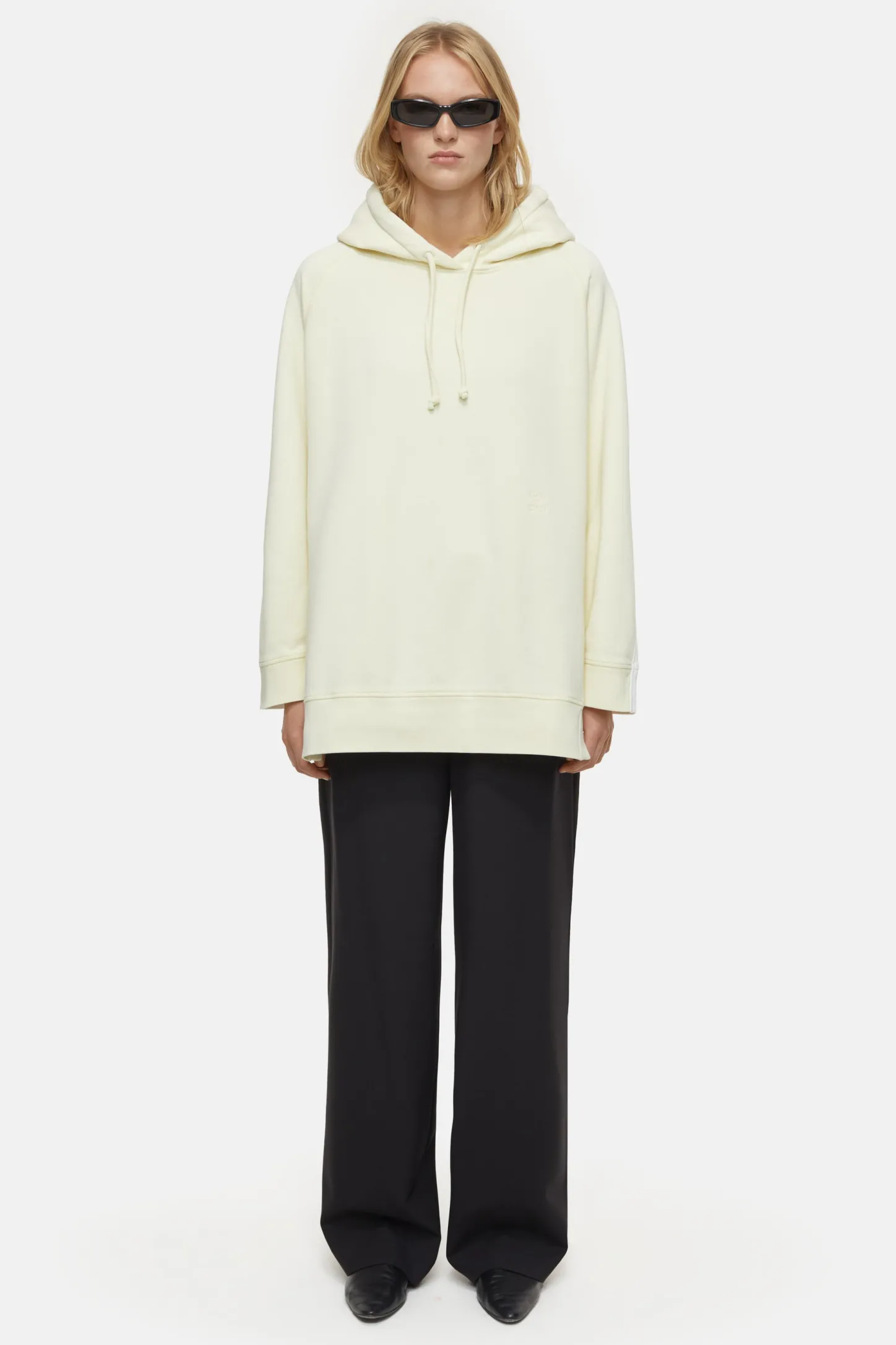 CLOSED Sweatshirts>Extra Grote Capuchon Vanille