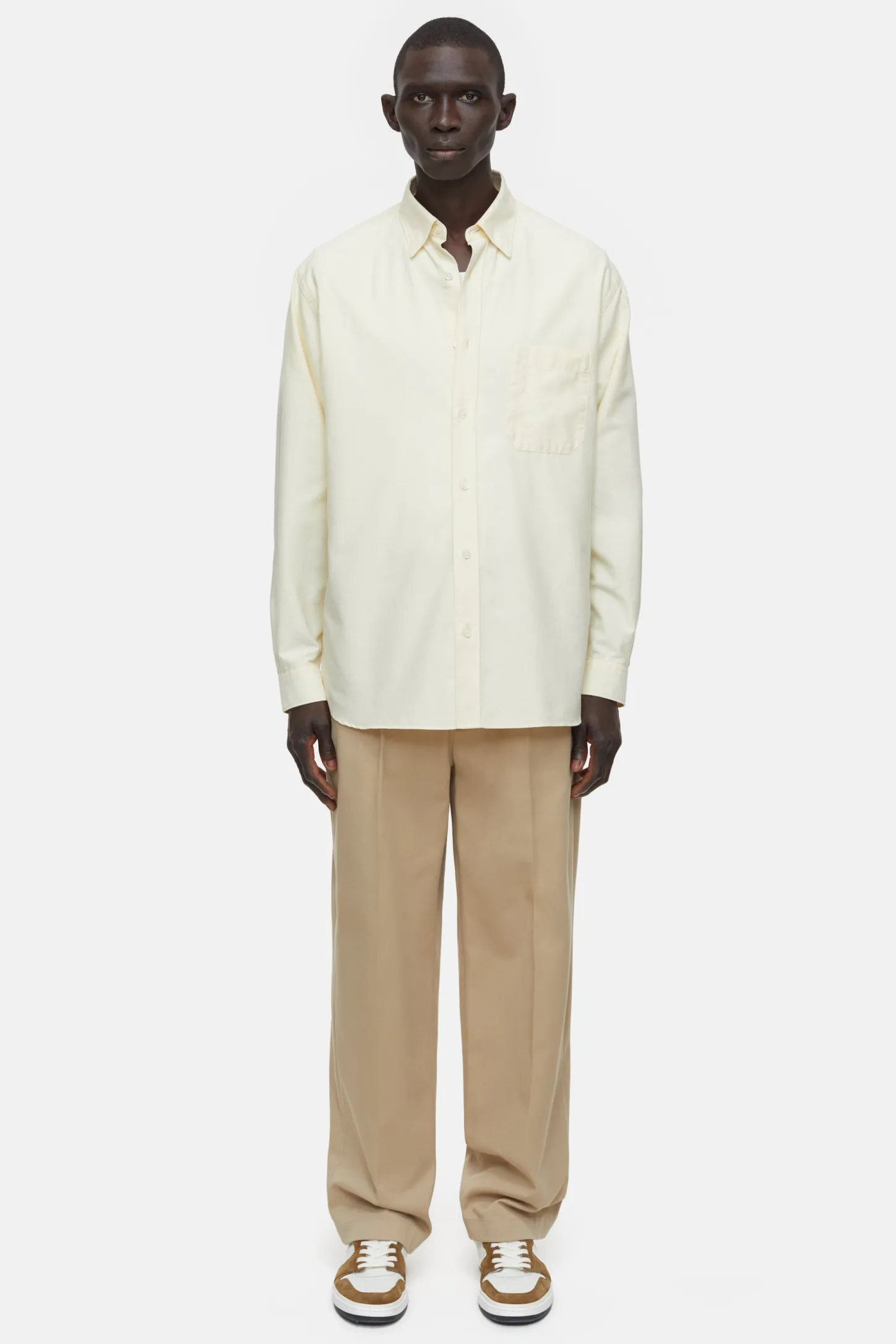 CLOSED Overhemden>Formeel Legershirt Primair Geel