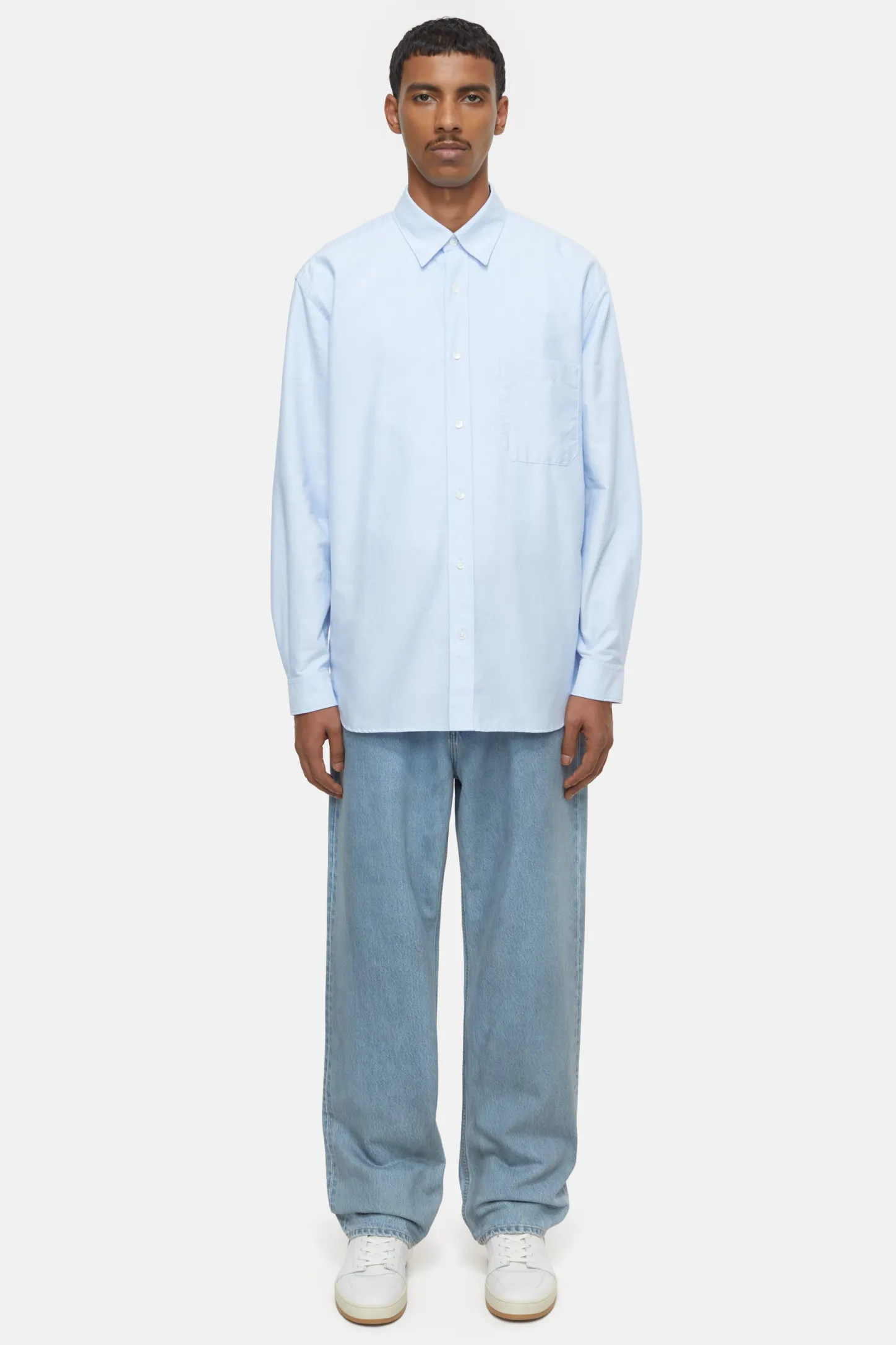 CLOSED Overhemden>Formeel Legershirt Columba Blauw