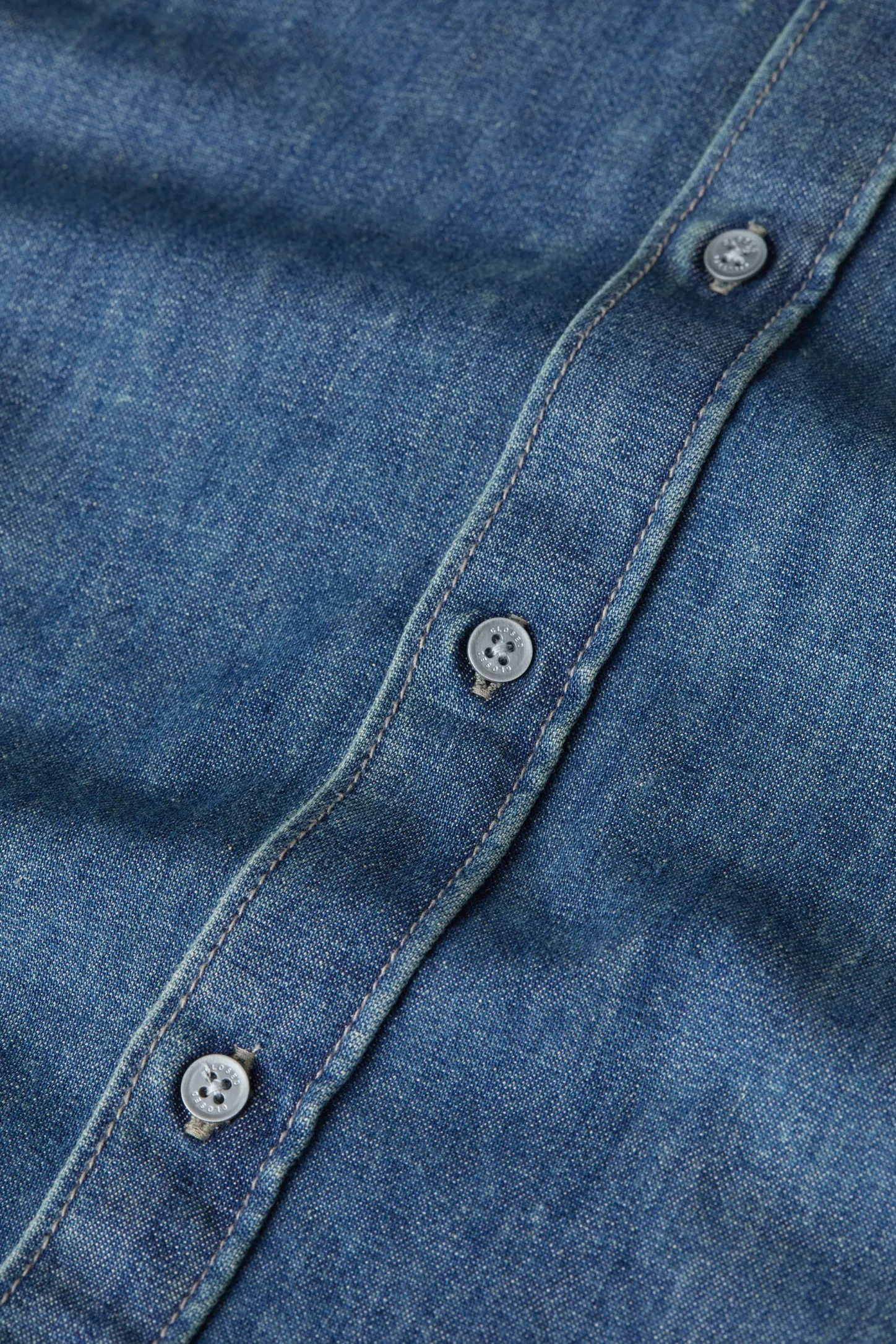 CLOSED Overhemden>Formeel Legershirt Donkerblauw