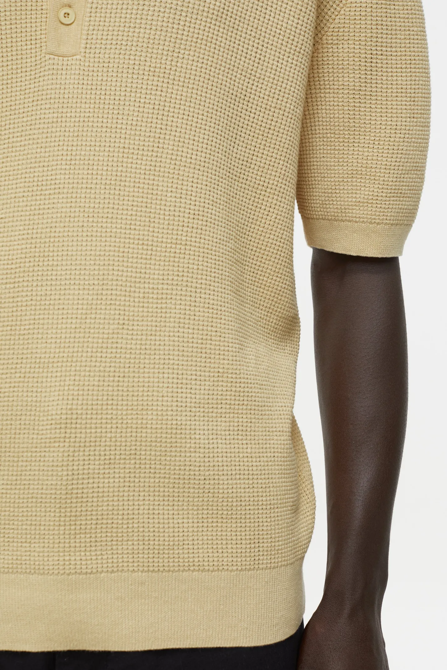 CLOSED Breisels>Gebreid Poloshirt Sahara Zand