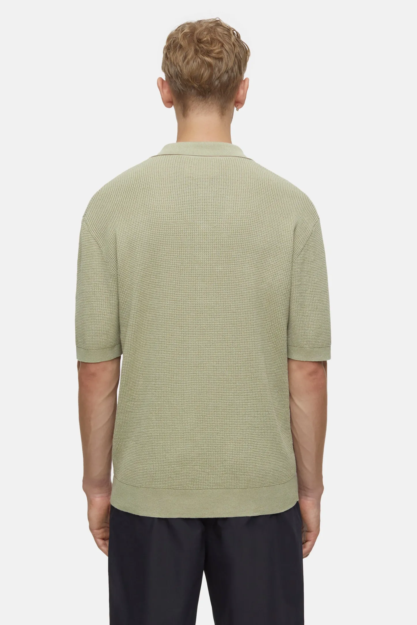 CLOSED Breisels>Gebreid Poloshirt Salie Jij
