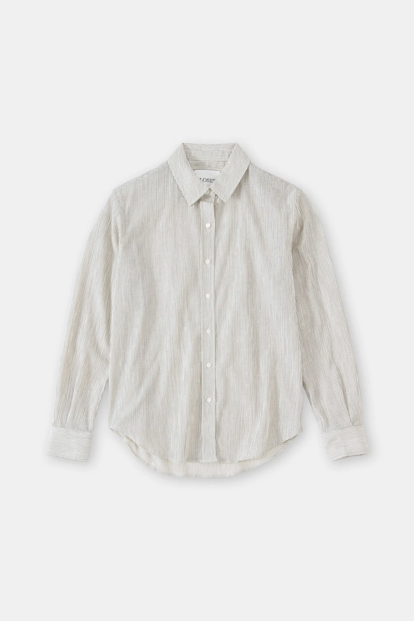 CLOSED Overhemden En Blouses>Gestructureerde Blouse Ivoor