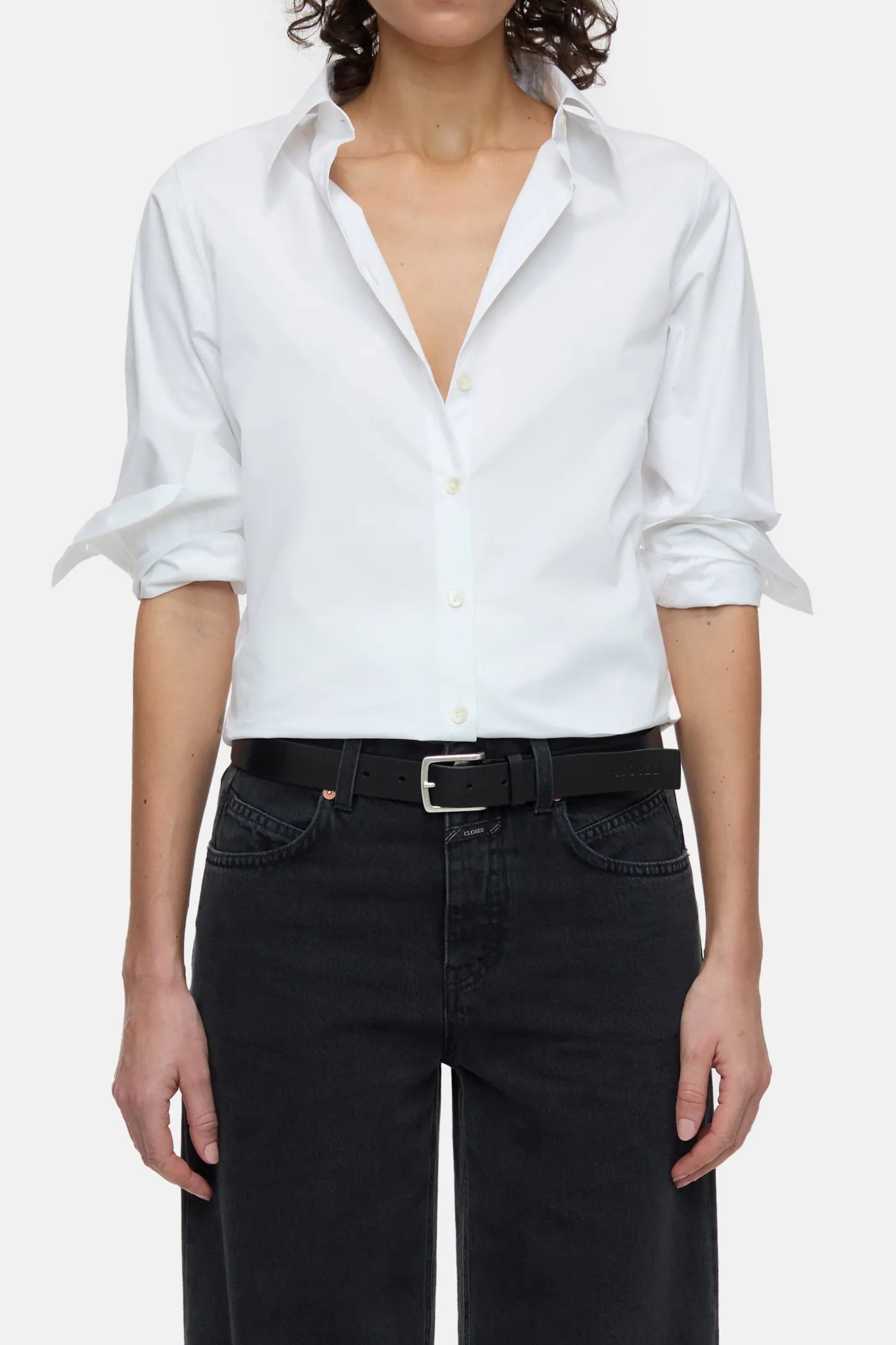 CLOSED Overhemden En Blouses>Getailleerde Blouse Verstand