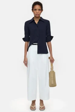 CLOSED Overhemden En Blouses>Getailleerde Blouse Donkere Nacht