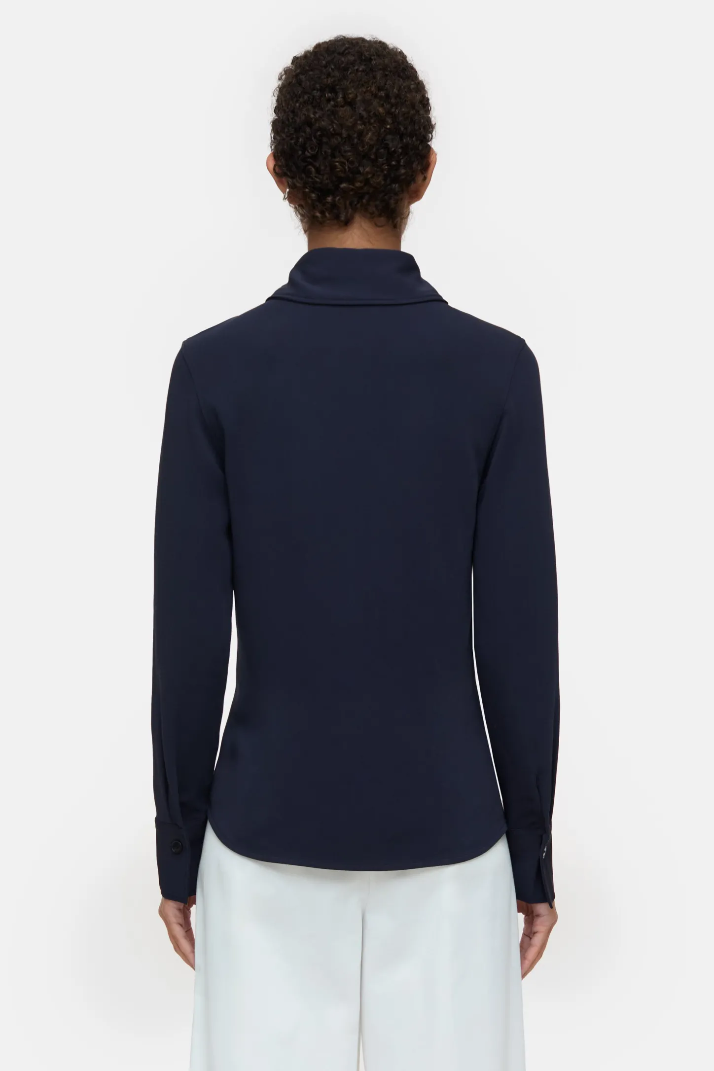 CLOSED Overhemden En Blouses>Getailleerde Blouse Donkere Nacht