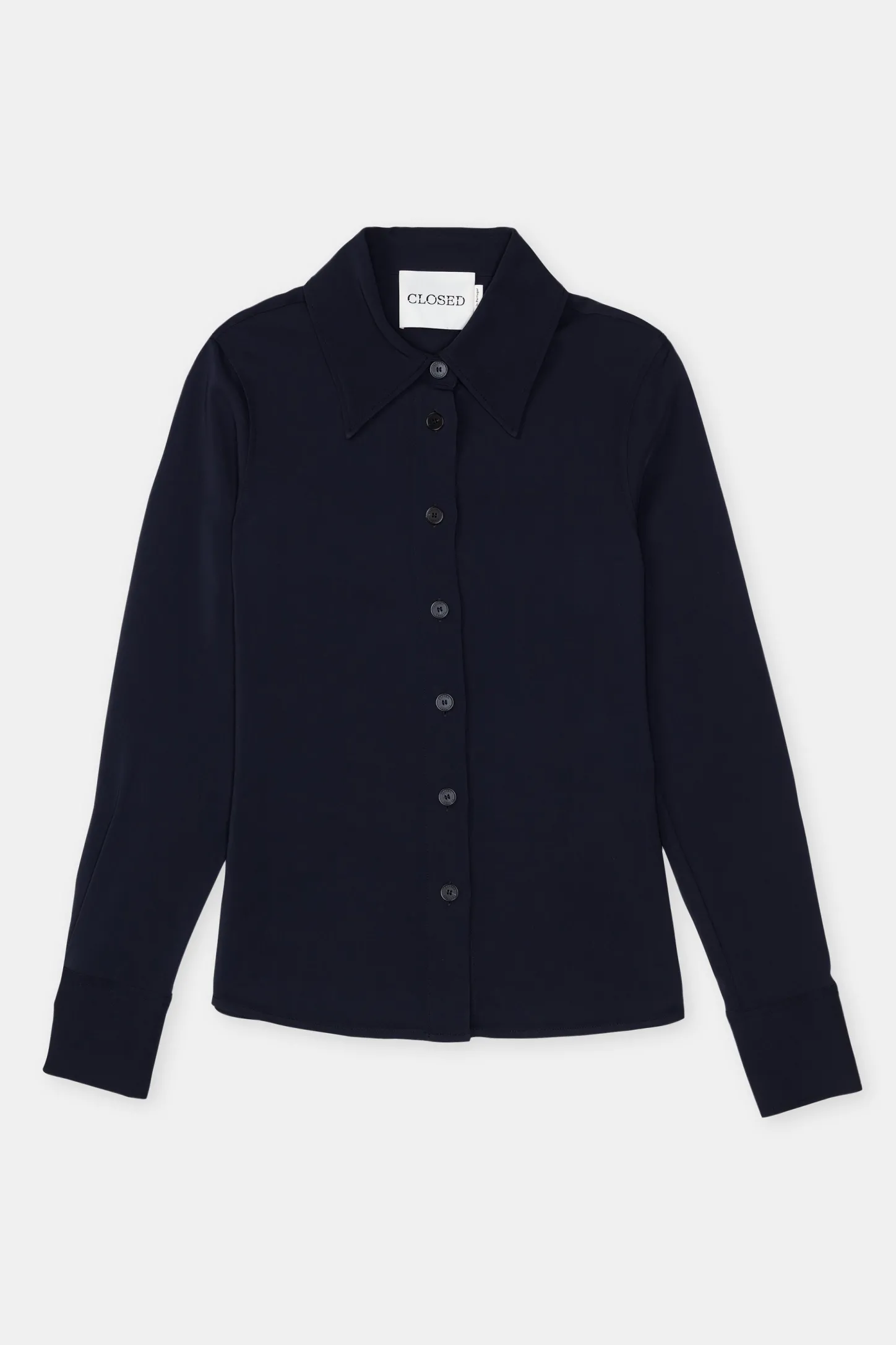 CLOSED Overhemden En Blouses>Getailleerde Blouse Donkere Nacht