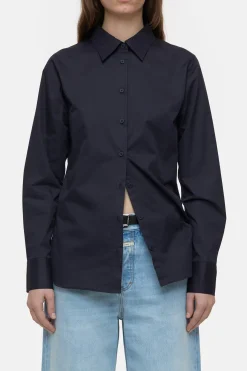 CLOSED Overhemden En Blouses>Getailleerde Blouse Donkere Nacht