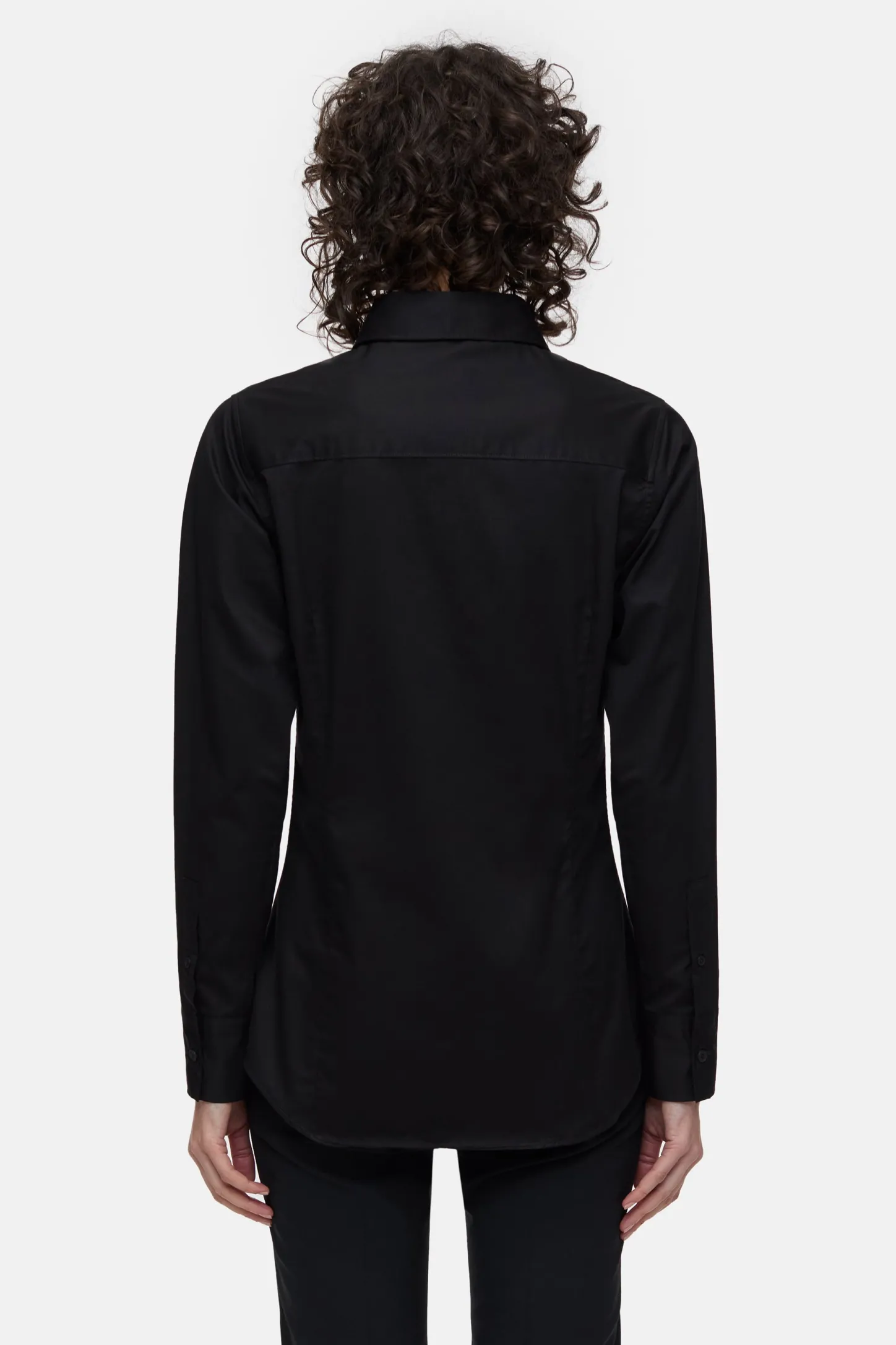 CLOSED Overhemden En Blouses>Getailleerde Blouse Zwart