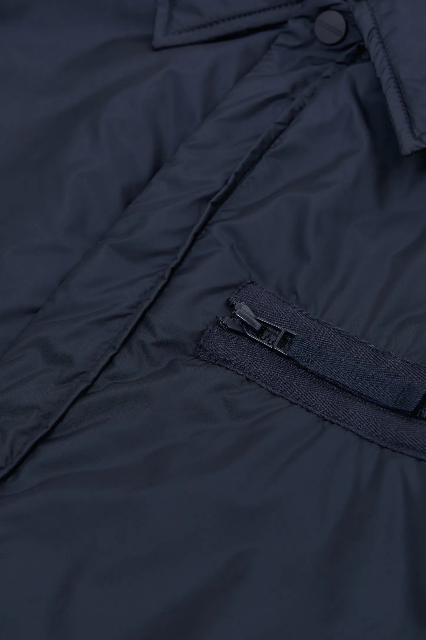 CLOSED Jassen En Jassen>Gewatteerd Overshirt Donkere Nacht