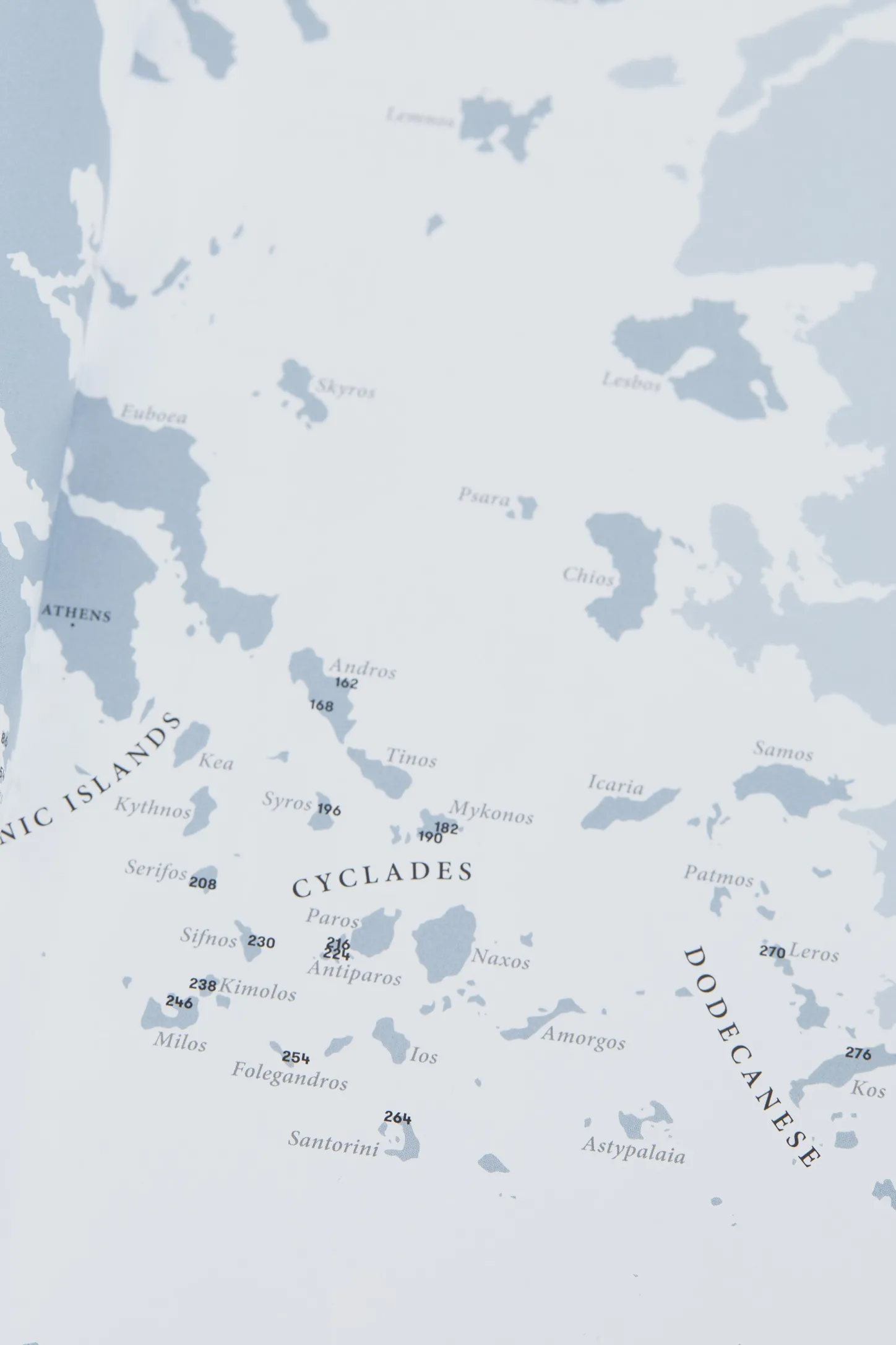 CLOSED Papier>Grote Ontsnappingen Griekenland Zeeblauw