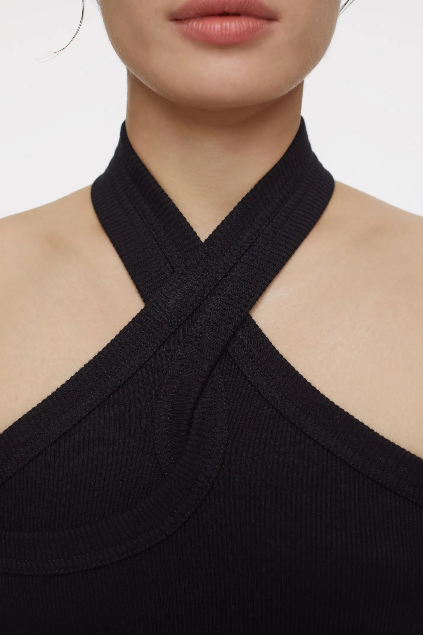 CLOSED T-Shirts>Halternek Topje Zwart