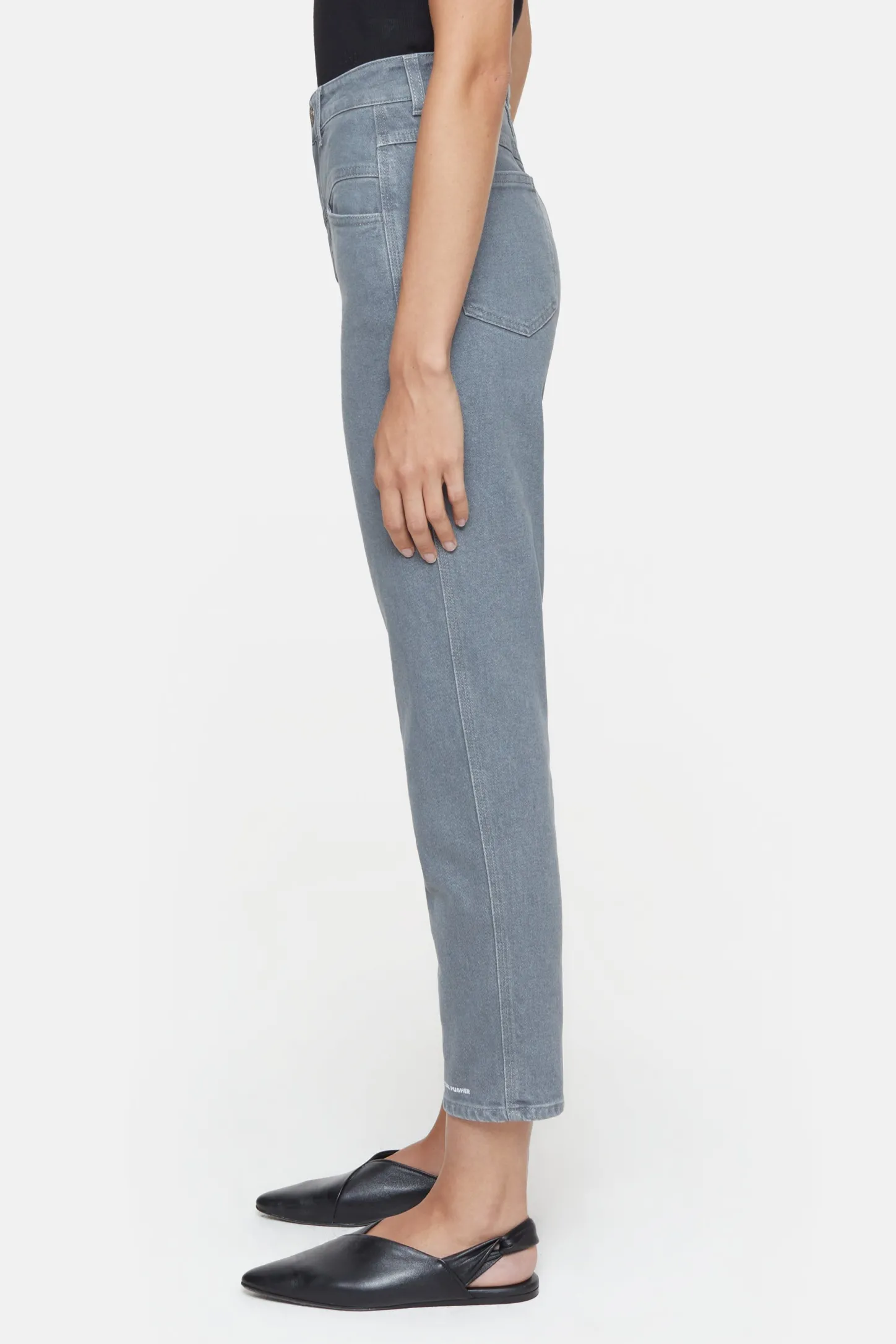 CLOSED Pedaal Duwer>Heritage Jeans - Stijlnaam Pedaalduwer Midden Grijs