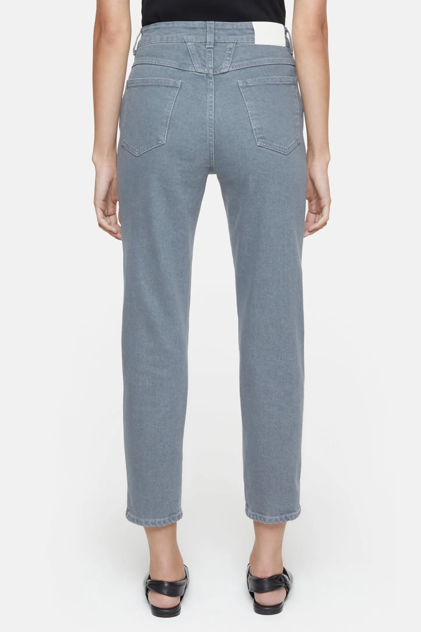 CLOSED Pedaal Duwer>Heritage Jeans - Stijlnaam Pedaalduwer Midden Grijs