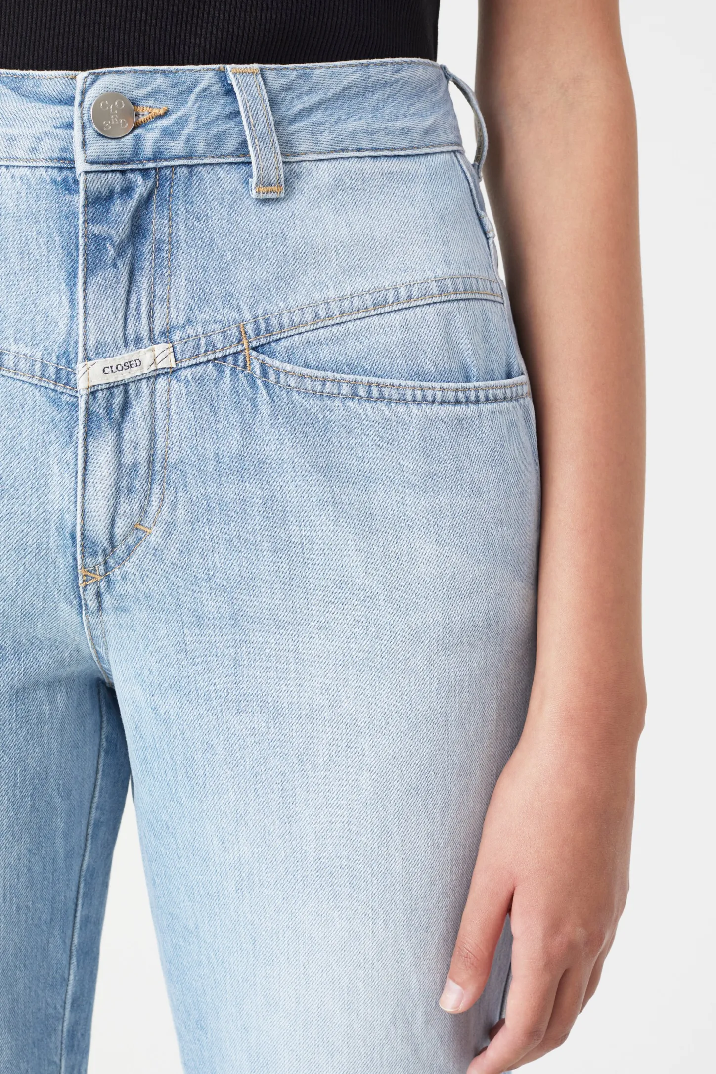 CLOSED X-Pocket-Familie>Heritage Jeans - Stijlnaam Pedaalduwer Lichtblauw
