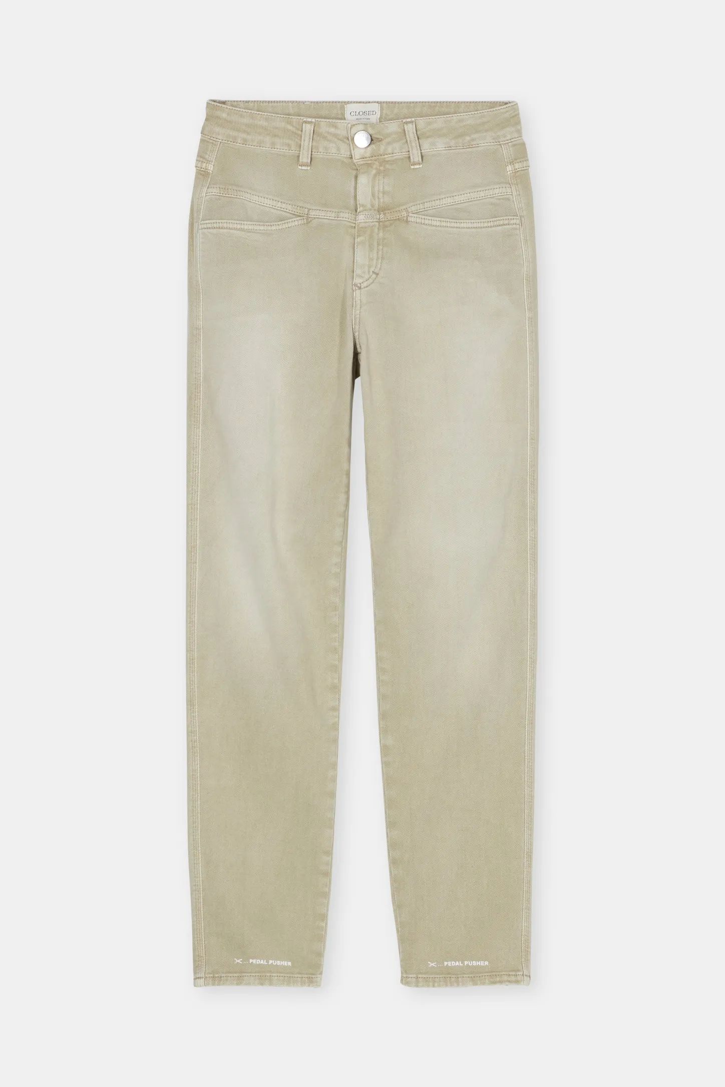 CLOSED Eco-Denim>Heritage Jeans - Stijlnaam Pedaalduwer Salie Jij