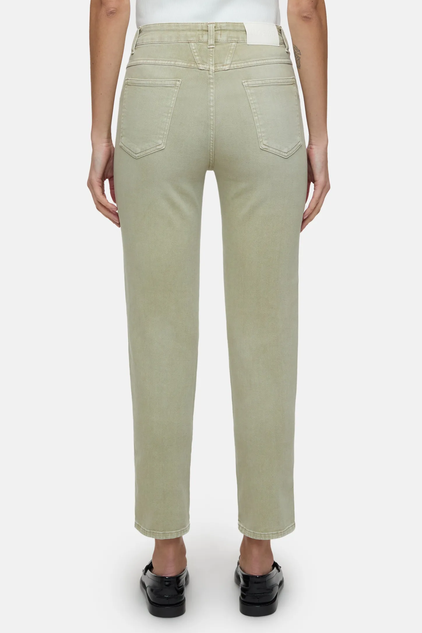 CLOSED Jeans>Heritage Jeans - Stijlnaam Pedaalduwer Salie Jij