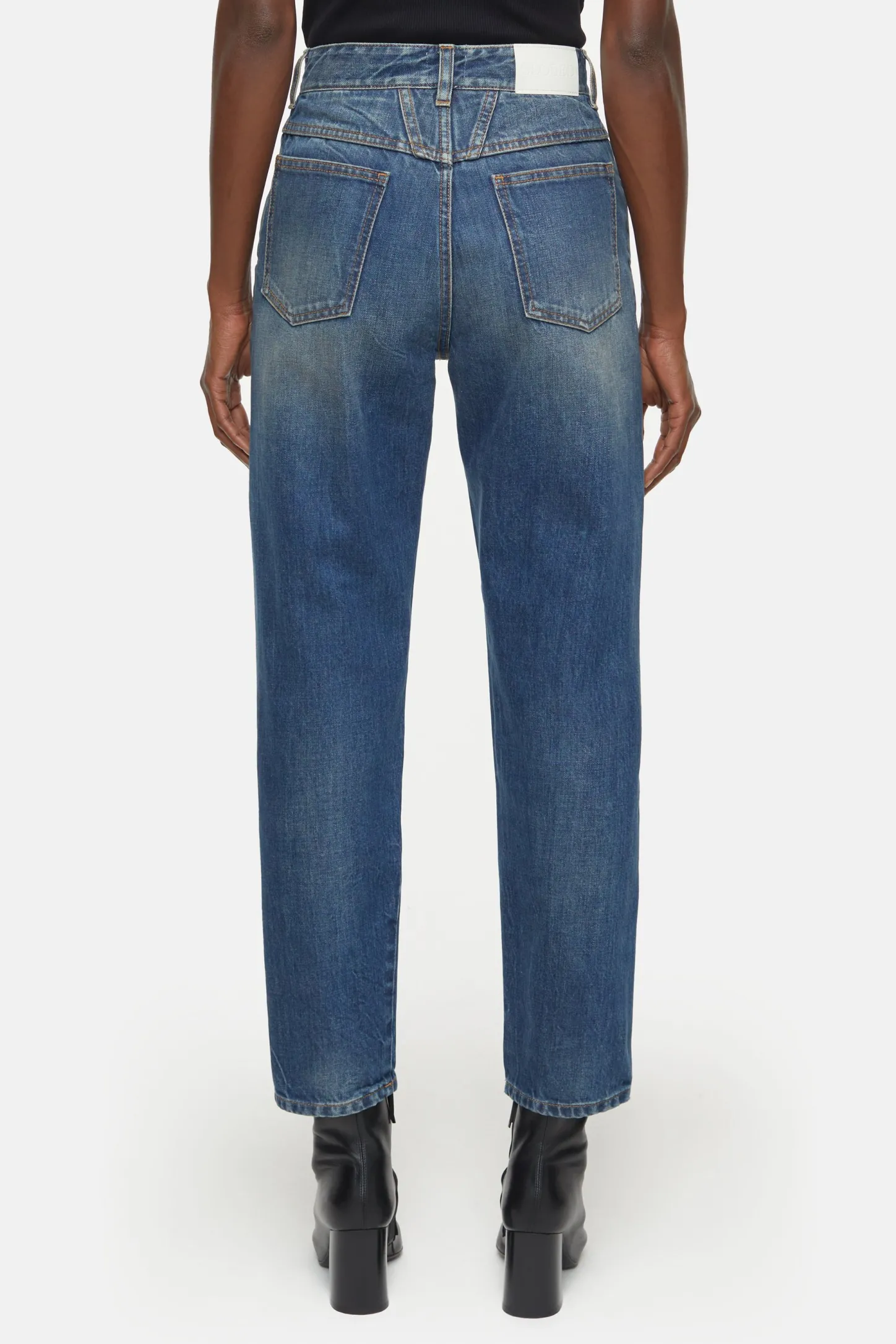 CLOSED X-Pocket-Familie>Heritage Jeans - Stijlnaam Pedaalduwer Midden Blauw