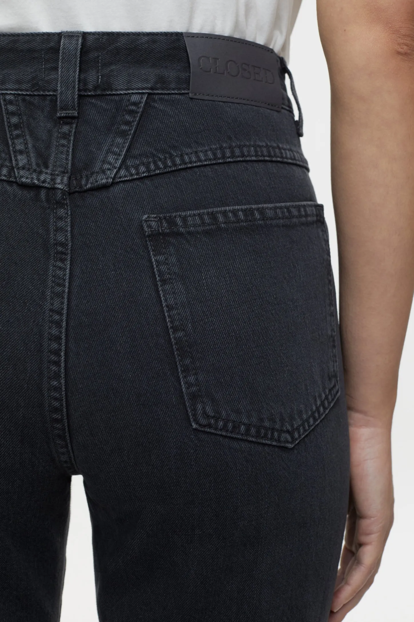 CLOSED Pedaal Duwer>Heritage Jeans - Stijlnaam Pedaalduwer Donker Grijs