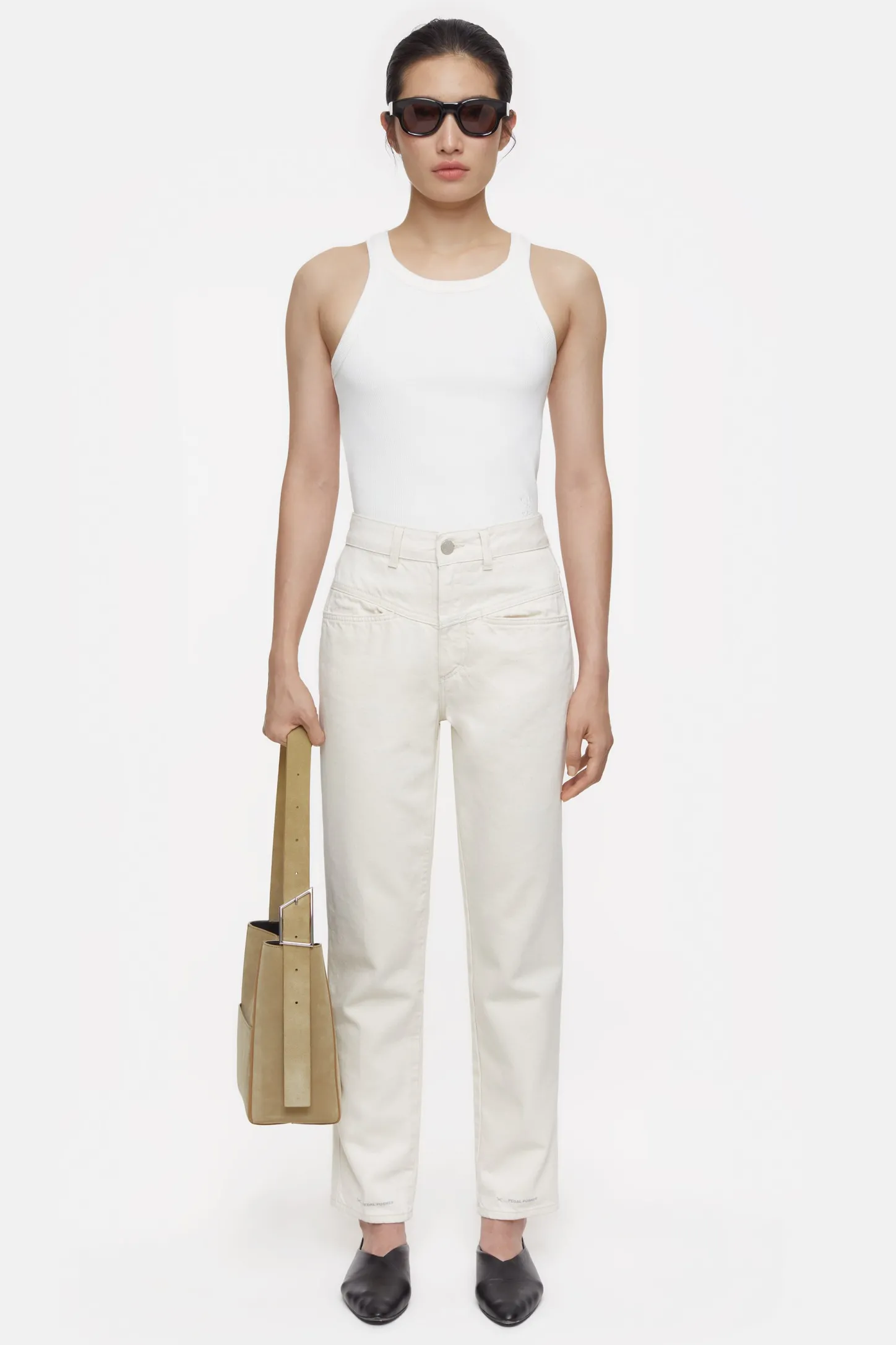 CLOSED Eco-Denim>Heritage Jeans - Stijlnaam Pedaalduwer Ivoor