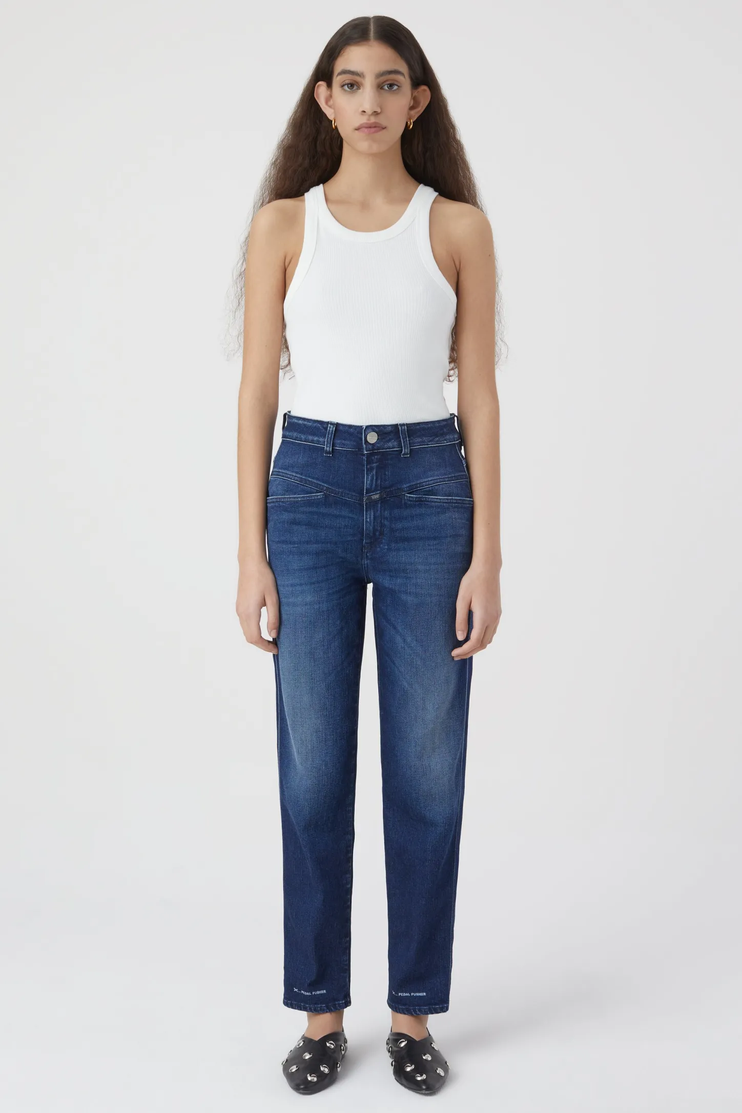CLOSED X-Pocket-Familie>Heritage Jeans - Stijlnaam Pedaalduwer Donkerblauw