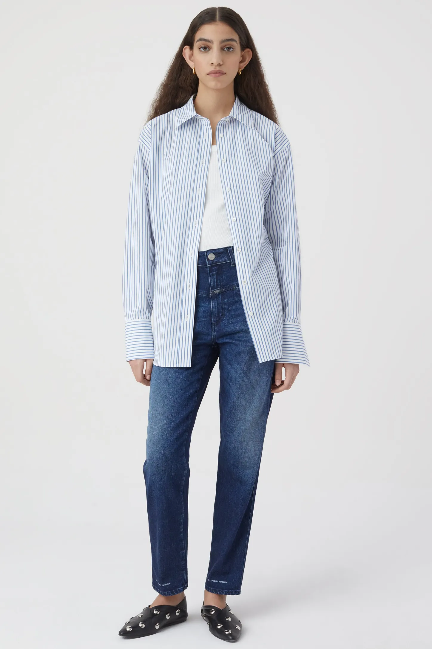 CLOSED X-Pocket-Familie>Heritage Jeans - Stijlnaam Pedaalduwer Donkerblauw