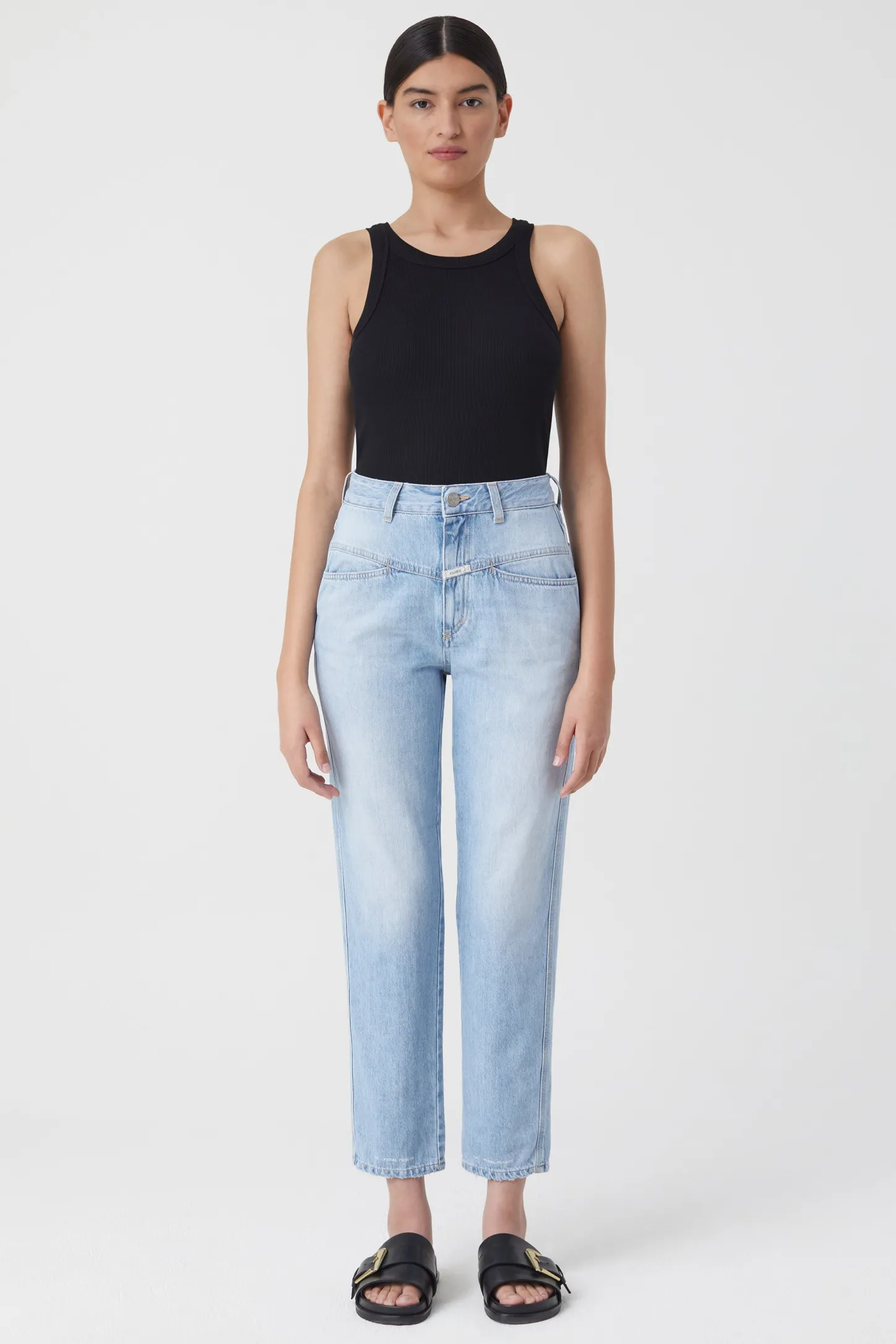 CLOSED Pedaal Duwer>Heritage Jeans - Stijlnaam Pedaalduwer Lichtblauw