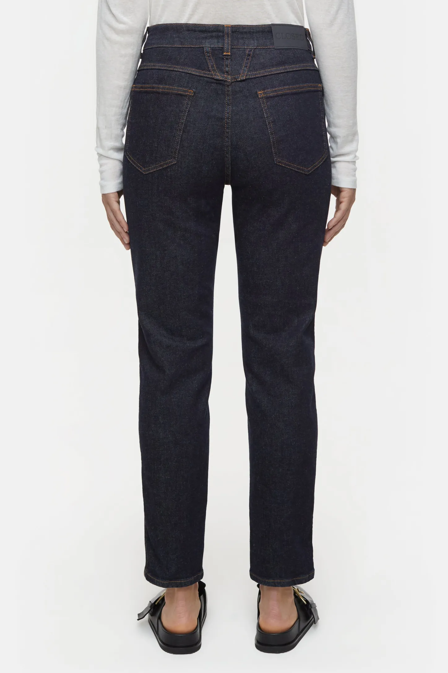 CLOSED Ontspannend>Heritage Jeans - Stijlnaam Pedaalduwer Donkerblauw