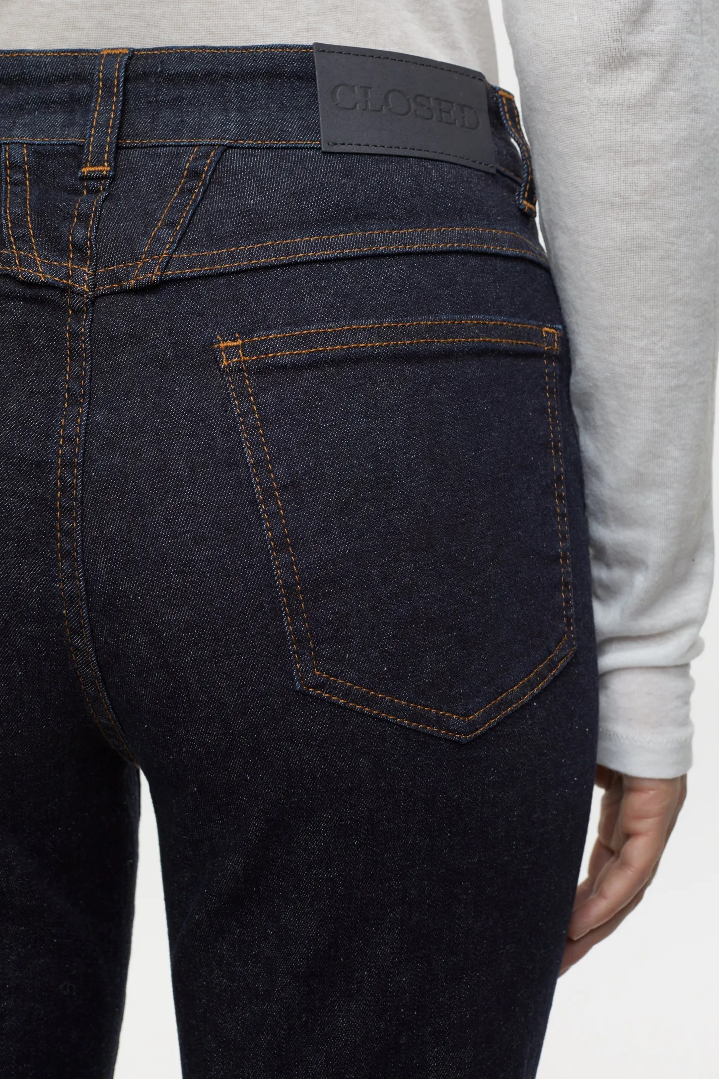 CLOSED Ontspannend>Heritage Jeans - Stijlnaam Pedaalduwer Donkerblauw