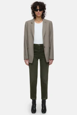 CLOSED Jeans>Heritage Jeans - Stijlnaam Pedaalduwer Groen Onkruid