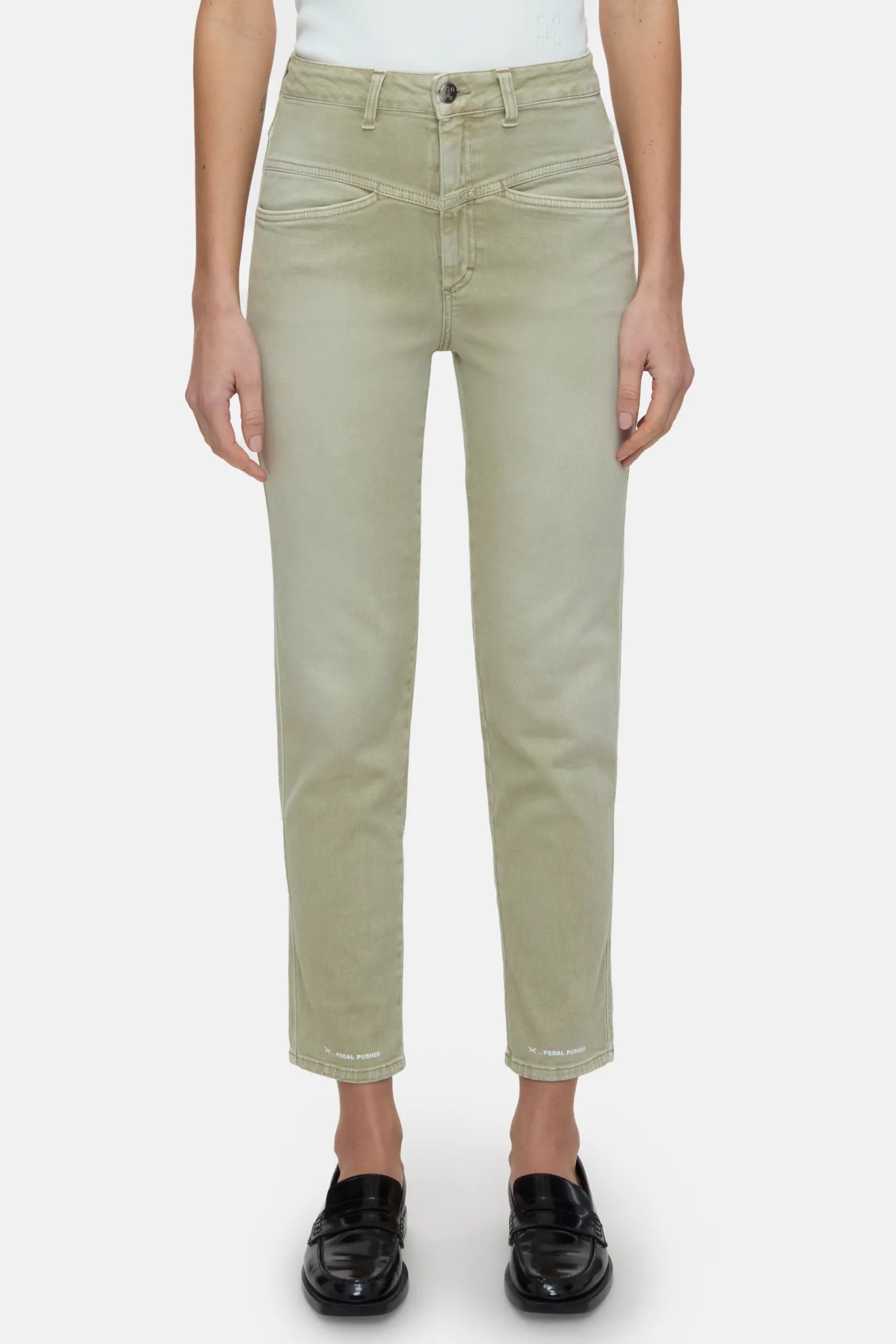 CLOSED Pedaal Duwer>Heritage Jeans - Stijlnaam Pedaalduwer Salie Jij