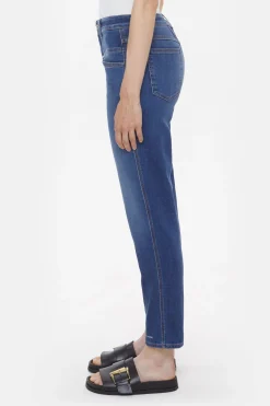 CLOSED Ontspannend>Heritage Jeans - Stijlnaam Pedaalduwer Midden Blauw