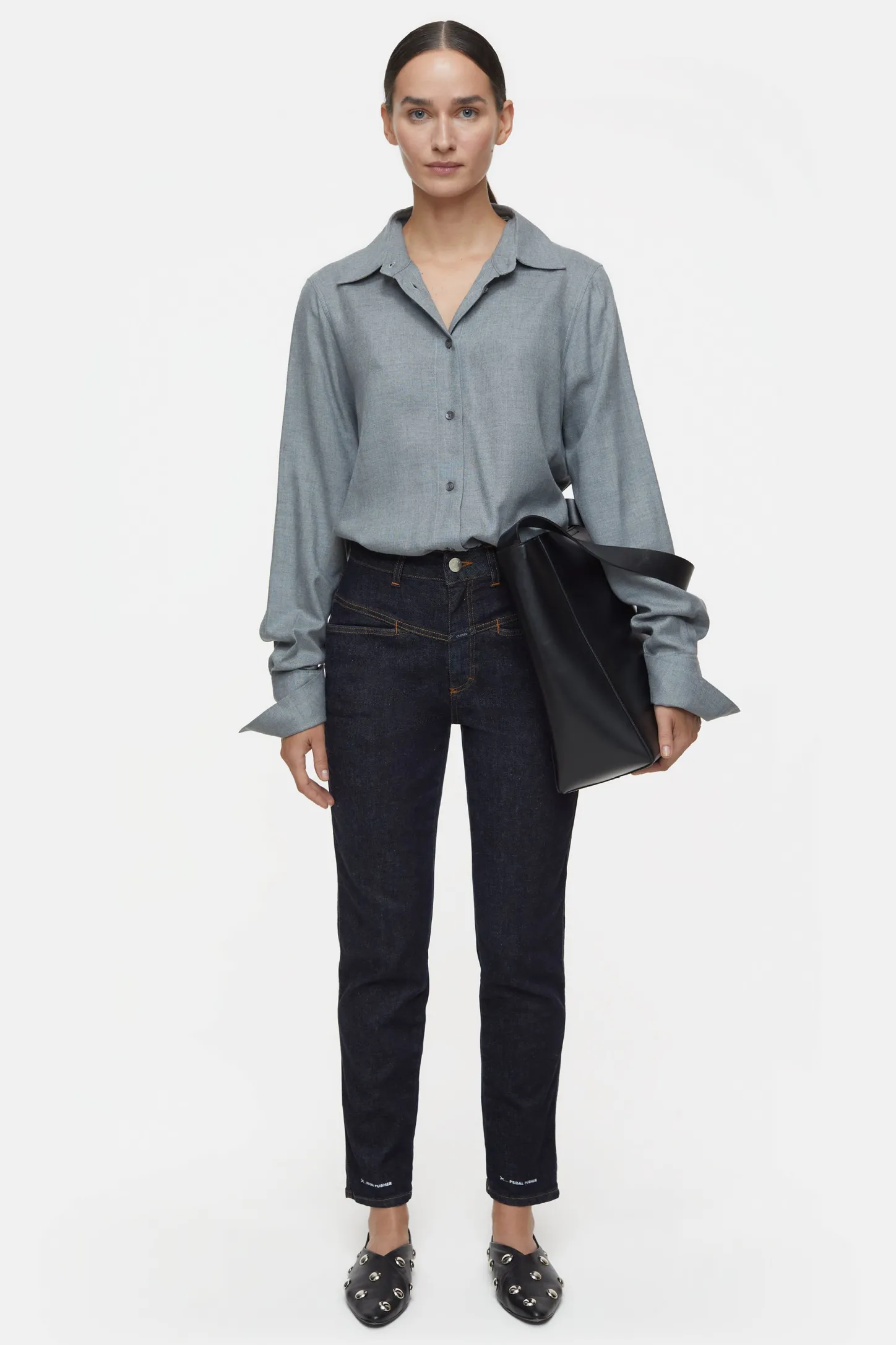 CLOSED X-Pocket-Familie>Heritage Jeans - Stijlnaam Pedaalduwer Donkerblauw