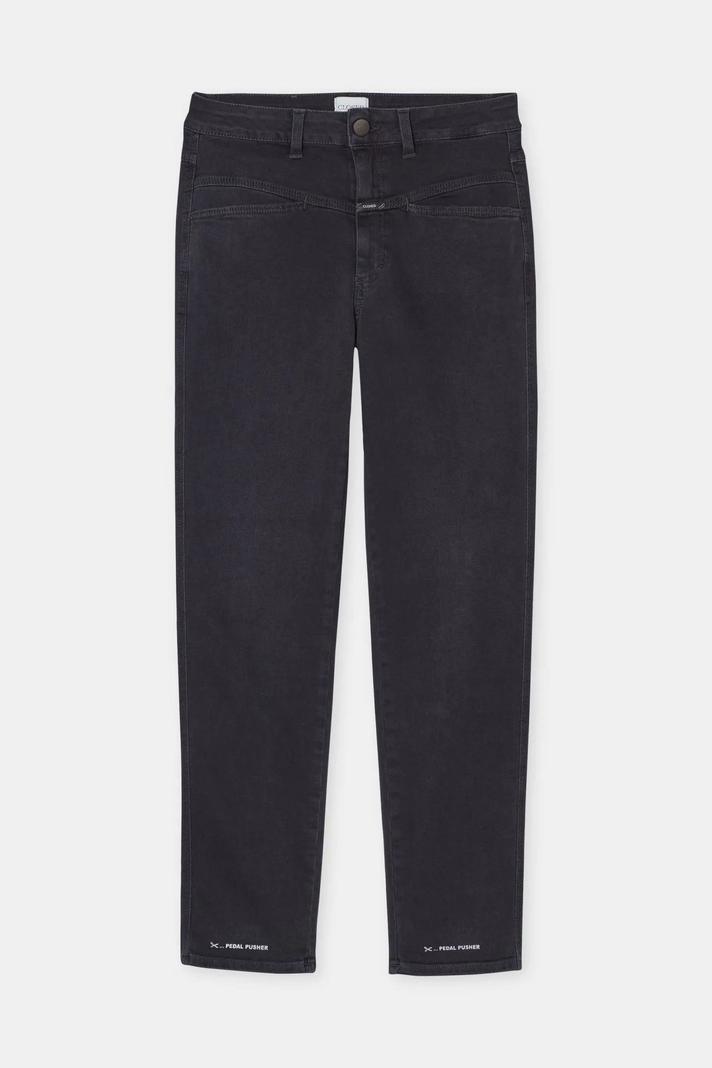 CLOSED Eco-Denim>Heritage Jeans - Stijlnaam Pedaalduwer Zwartzwart