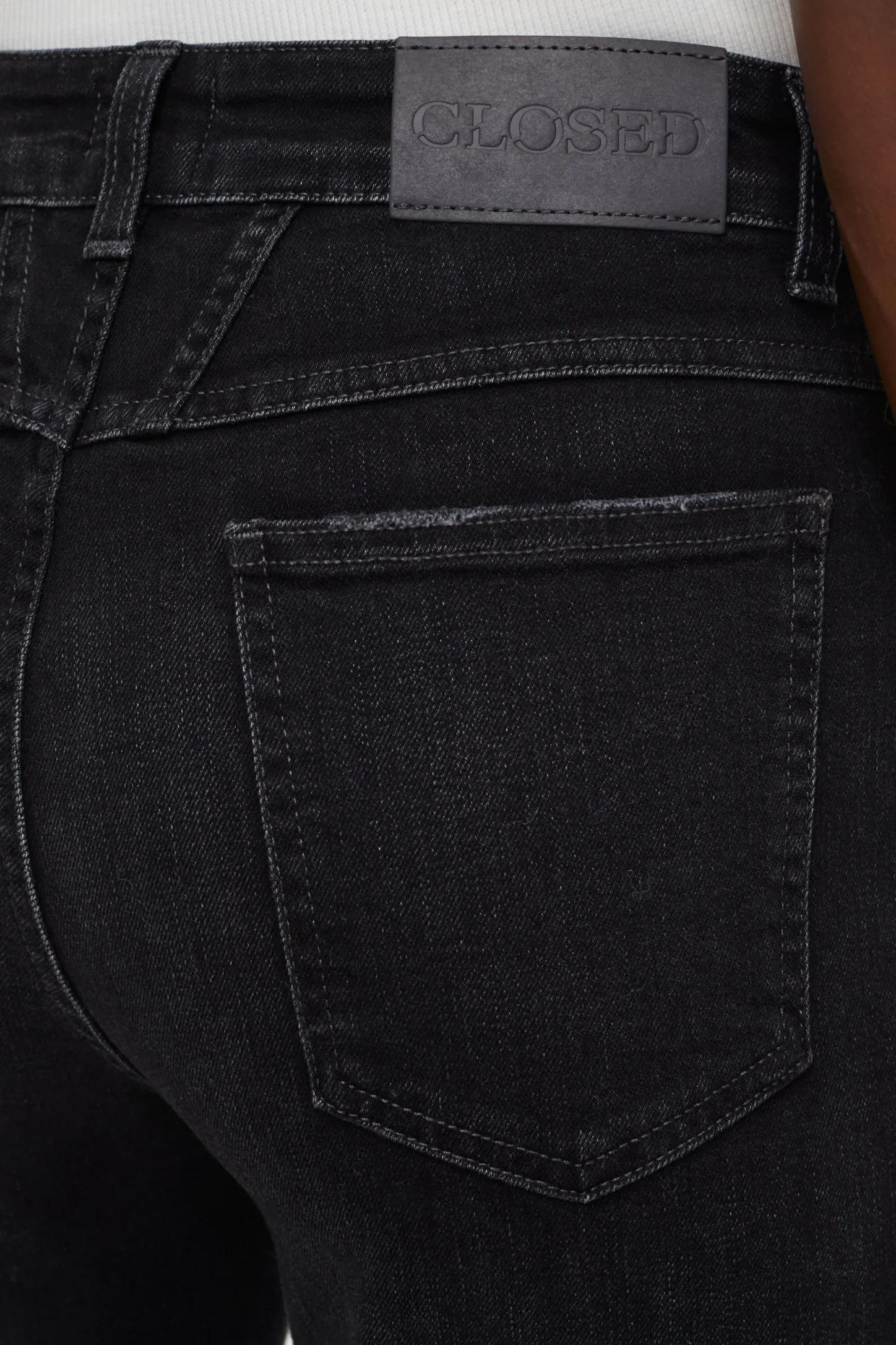 CLOSED Jeans>Heritage Jeans - Stijlnaam Pedaalduwer Donker Grijs