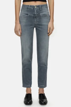 CLOSED X-Pocket-Familie>Heritage Jeans - Stijlnaam Pedaalduwer Midden Grijs