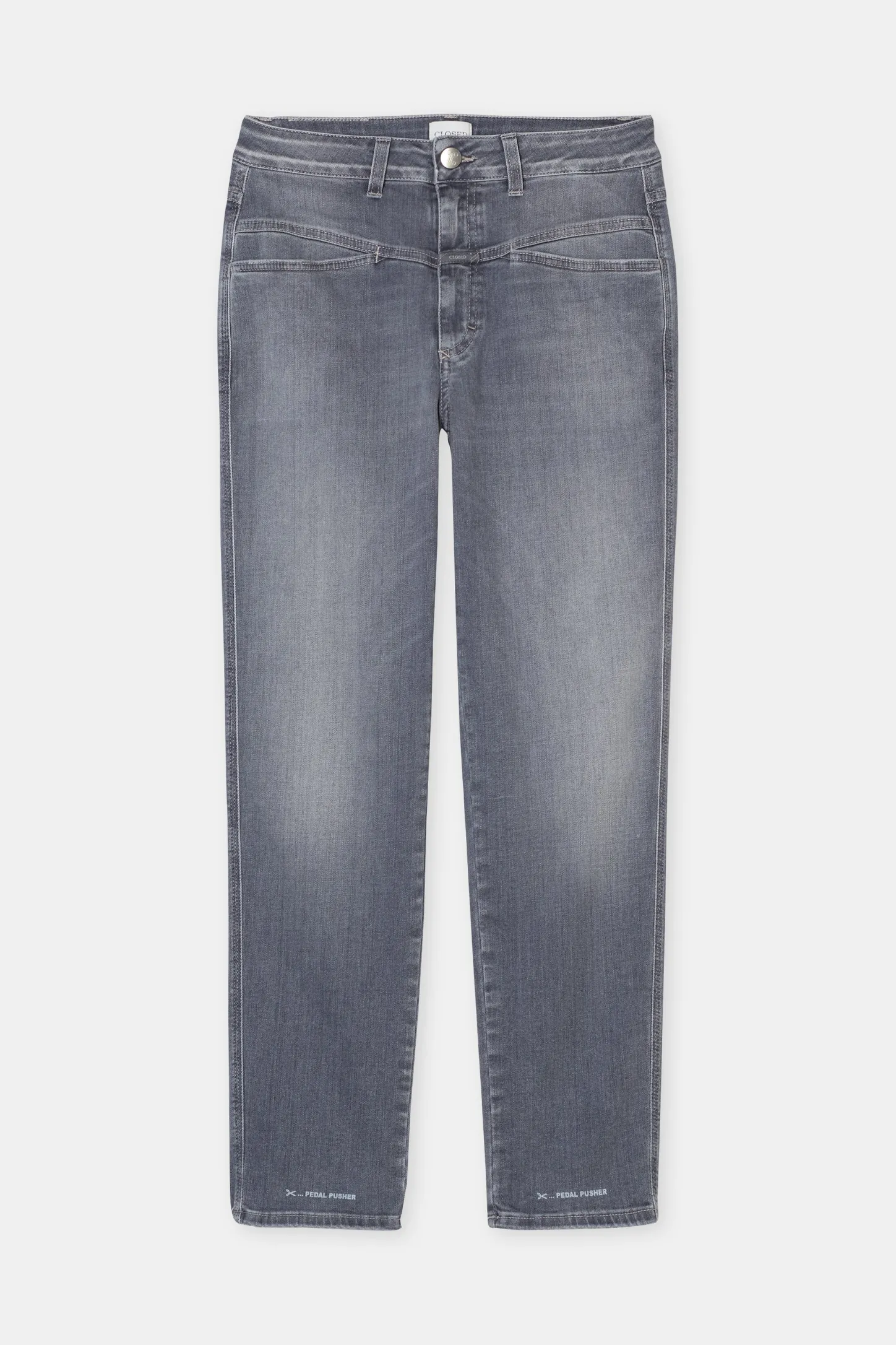 CLOSED X-Pocket-Familie>Heritage Jeans - Stijlnaam Pedaalduwer Midden Grijs