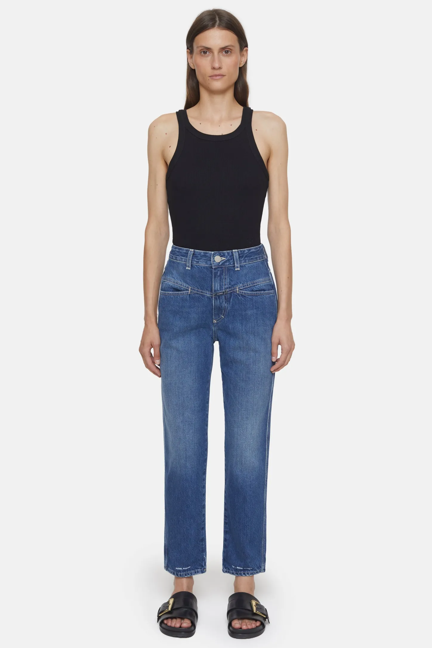 CLOSED X-Pocket-Familie>Heritage Jeans - Stijlnaam Pedaalduwer Donkerblauw